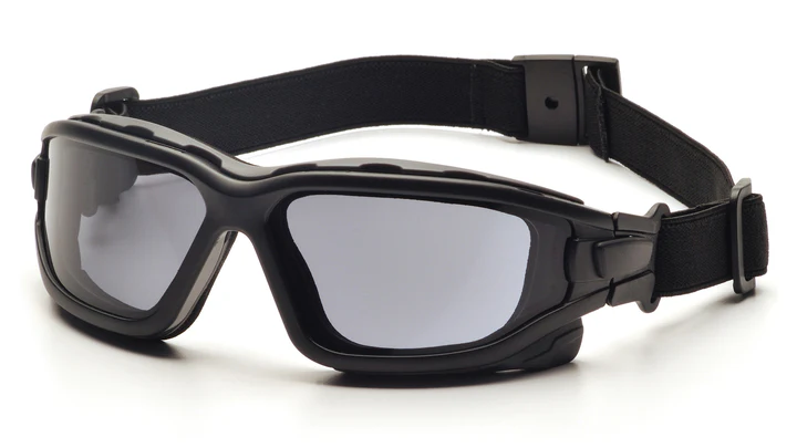Glasses, I-Force Slim - Gray H2X Anti-Fog - Black