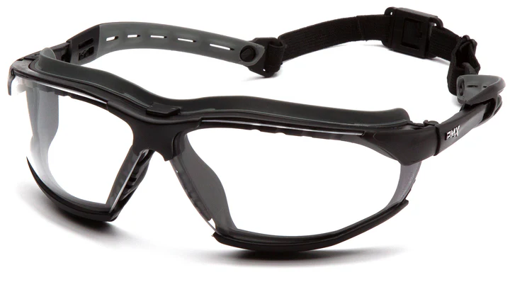 Glasses, Isotope - Clear H2MAX Anti-fog - Black