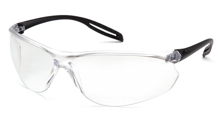 Glasses, Neshoba - Clear H2MAX Anti-fog - Black