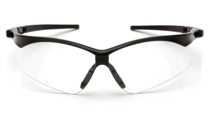 Glasses, PMXTREME Readers - Clear + 2.0 with Cord - Black