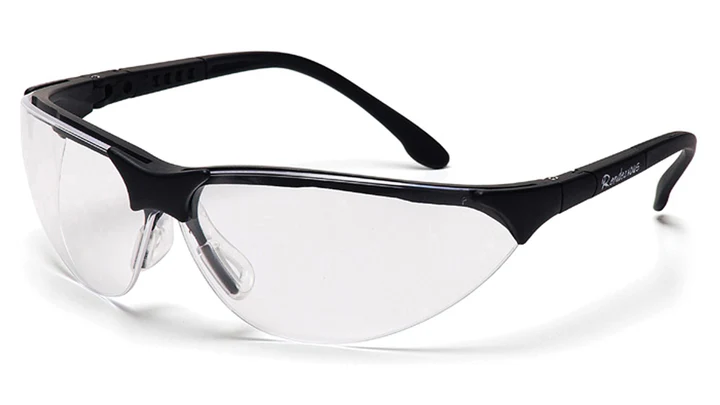 Glasses, Rendezvous - Clear H2X Anti-Fog - Black