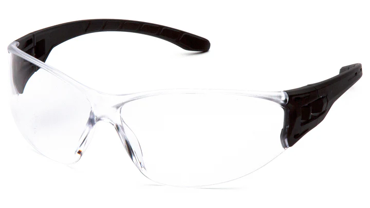 Glasses, Trulock - Clear H2X Anti-Fog - Black