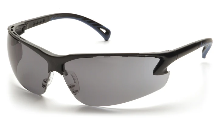 Glasses, Venture 3 - Gray H2X Anti-Fog - Black