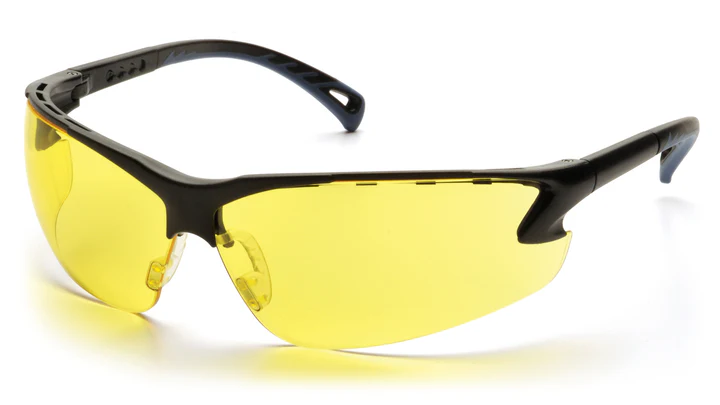 Glasses, Venture 3 - Amber - Black