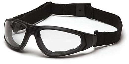 Glasses, XSG - Clear H2X Anti-Fog - Black, sealed 