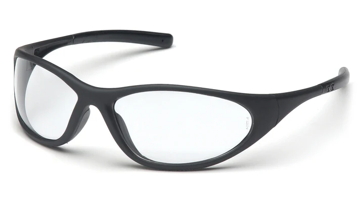 Glasses, Zone II - Clear - Matte Black