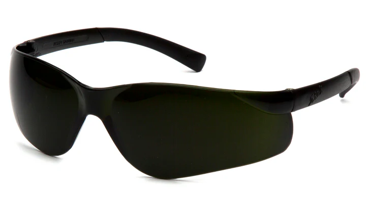 Glasses, Ztek - 5.0 IR Lens - Green Tinted