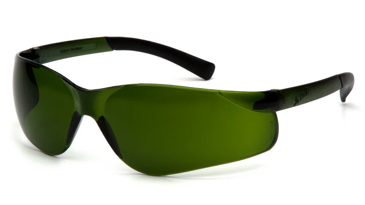 Glasses, Ztek - 3.0 IR Lens - Green Tinted