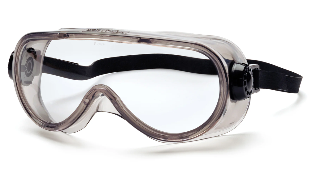 Goggles - Clear H2X Anti-Fog Lens with Neoprene Strap - Clear H2X