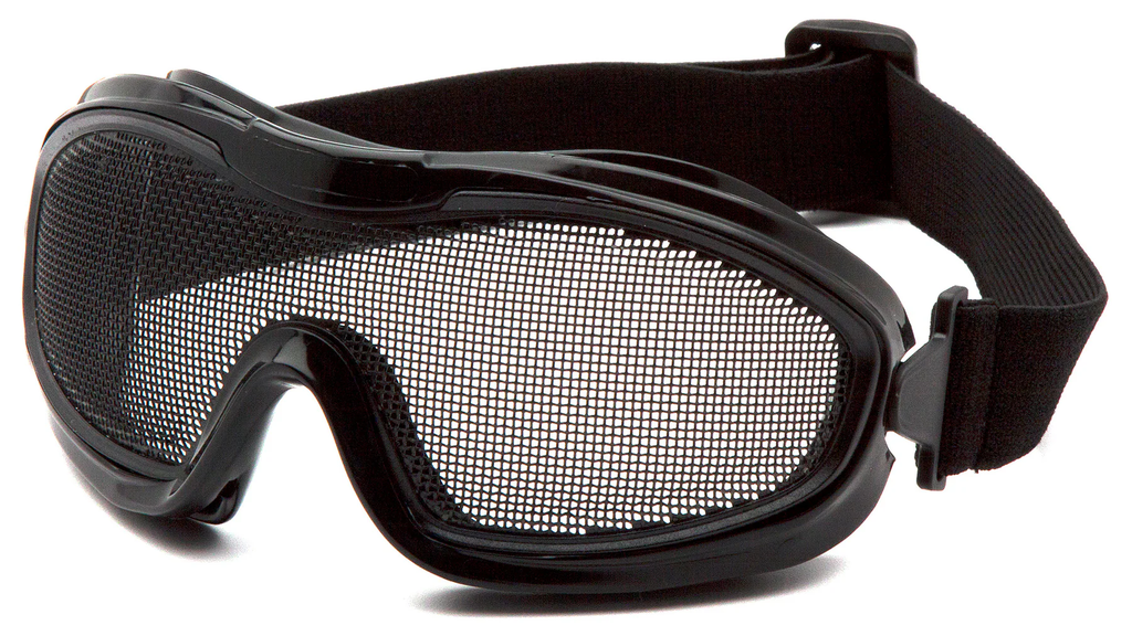 Goggles - Black Frame- Wire Mesh Goggles - Wire Mesh