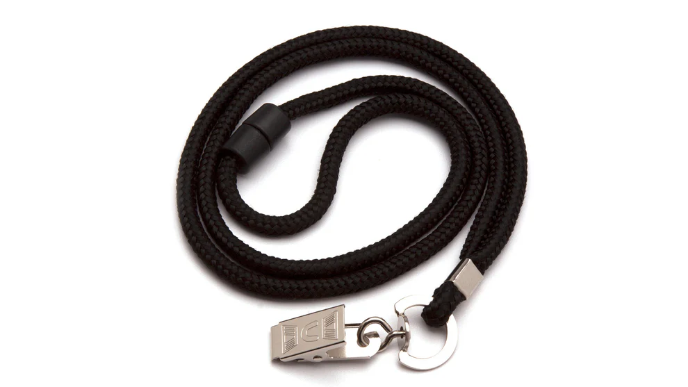 Badge holder lanyard