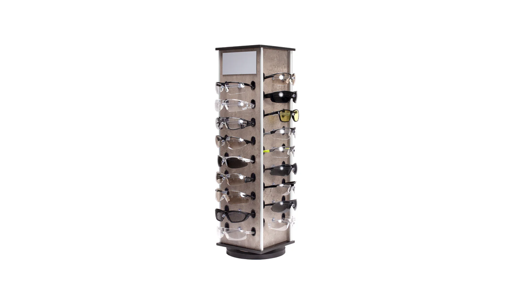36 place rotating display