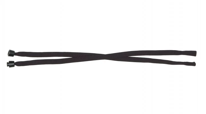 Glasses Strap Cord, Slip on rubber tip - Breakaway - Black