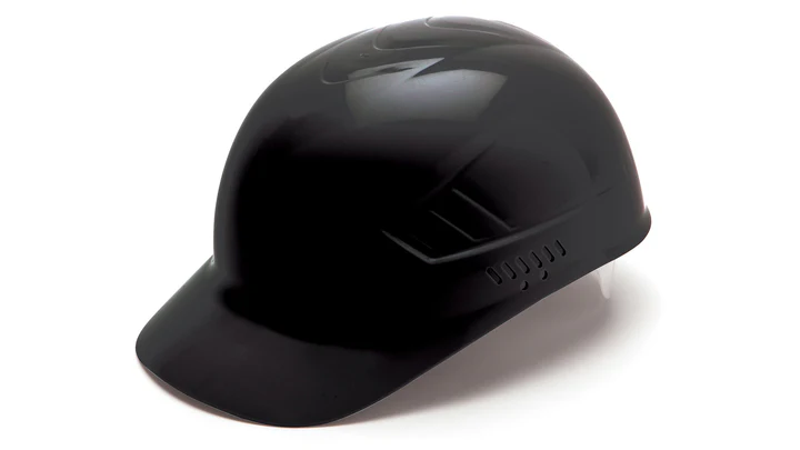 Hard Hat, Ridgeline Bump Cap 4 Point Glide Lock Suspension - Black