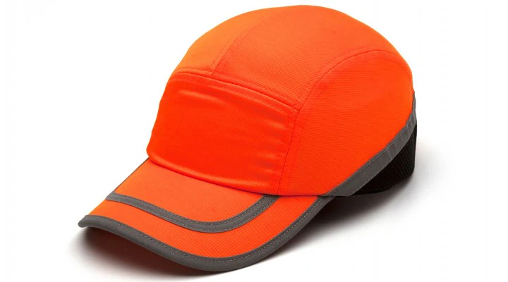 Hat, Baseball bump cap - Hi-vis Orange