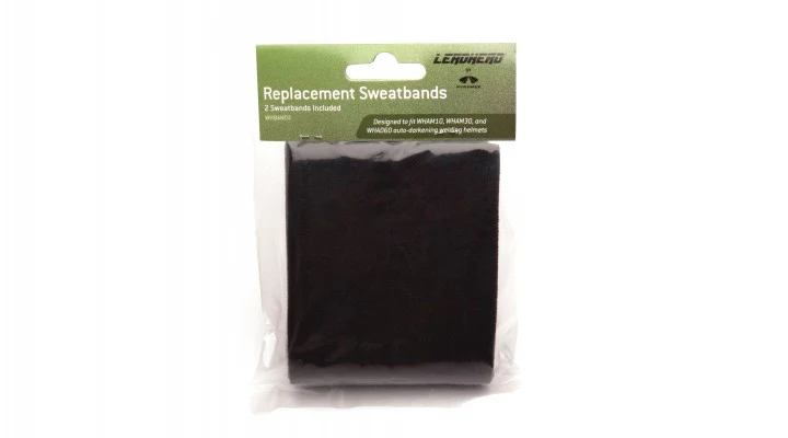 Replaceable sweatband for ADF helmet suspension