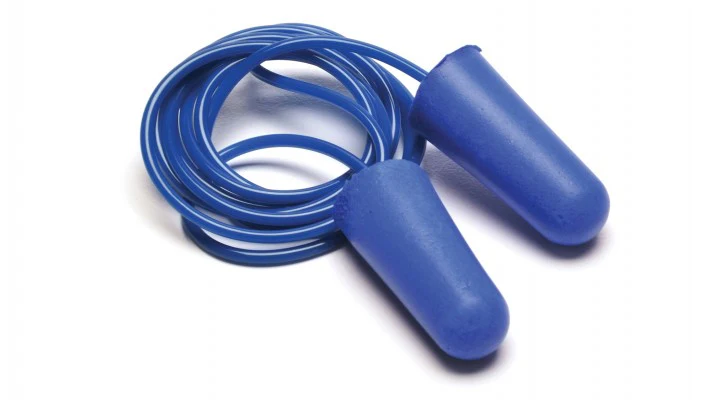 Earplugs - DPD1001 with metal shavings - Blue