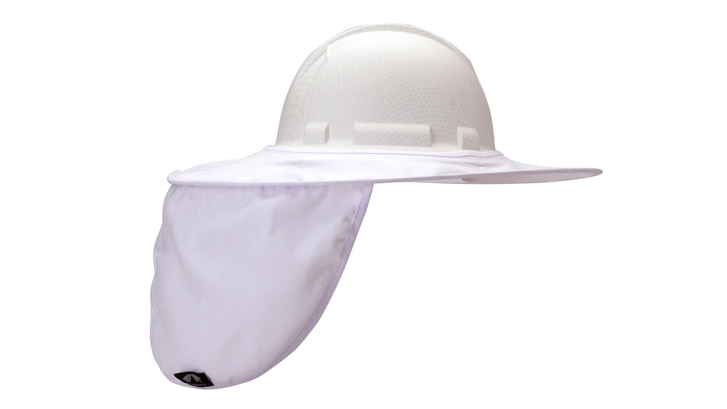 Collapsible Hard Hat Shade - White