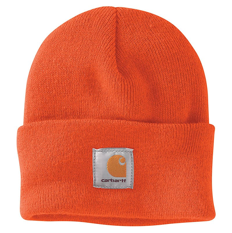 Hat, A18 Knt Cffd Beanie Brite Orange