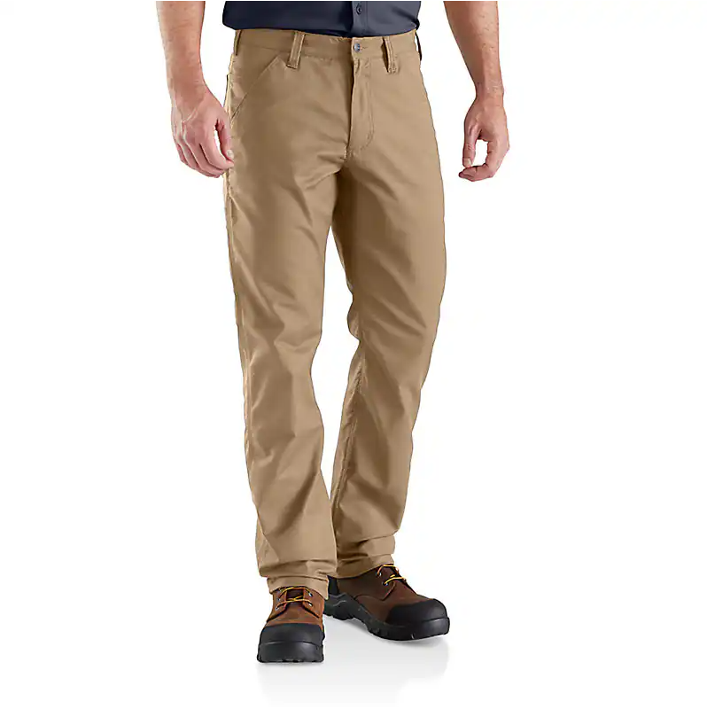 BN3109 M Rggd Pro RF RlxdFit Cnvs Pants Dark Khaki - W42 L30