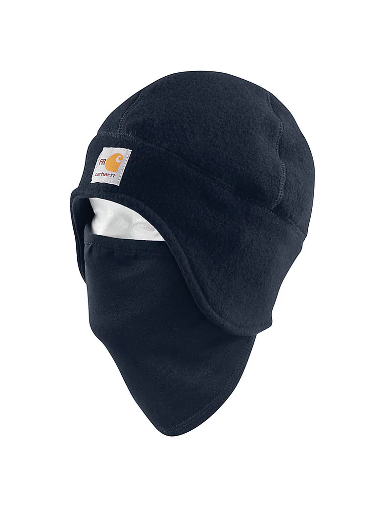 AH3519 M FR Flc 2 n 1 Hat Dark Navy