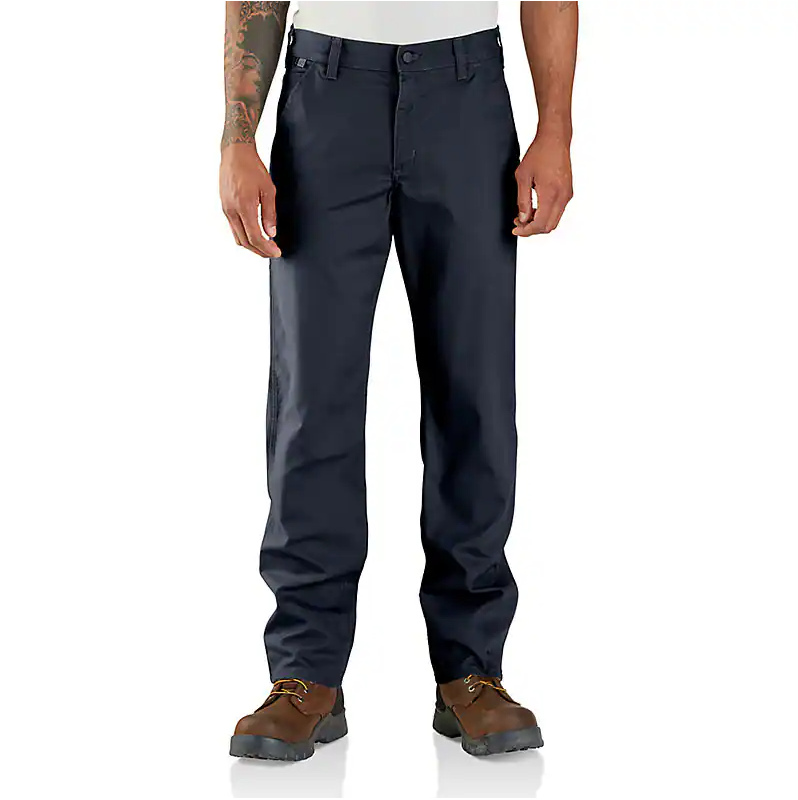 BN2291 M RF RlxdFit Cnvs Wrk Pants Navy -