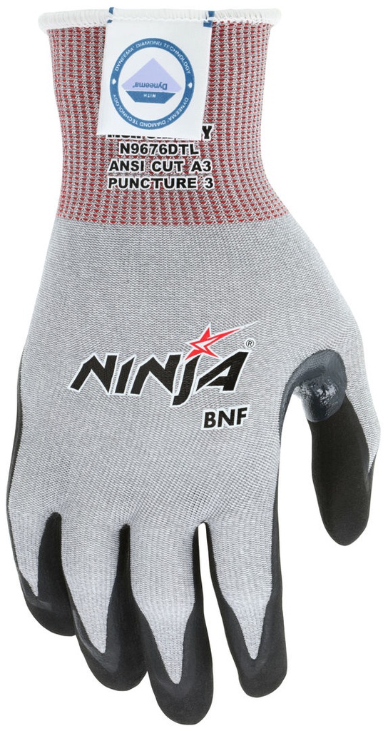 N9676DTS - MCR Safety CutPro® - Ninja BNF Cut Resistant Work Gloves - Size Small