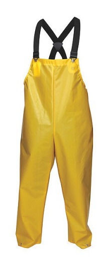 .25mm, TPU/Nylon, Bib Pant, Yellow L
