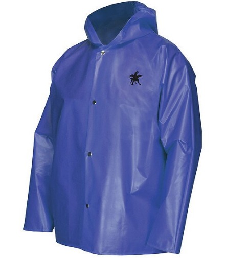 .25mm,TPU/Nylon, Jckt w/Att Hood, Blue X