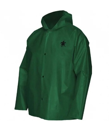 .25mm,TPU/Nylon, Jckt w/Att Hood, Green