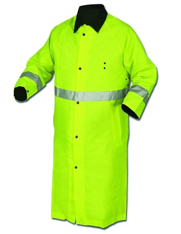 .48mm Lm/ Black Rev Coat, 2" Slv Stripe