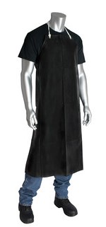 LIGHT WEIGHT NEOPRENE APRON, BLACK, 33IN.X45IN. - Black - 35" x 45"
