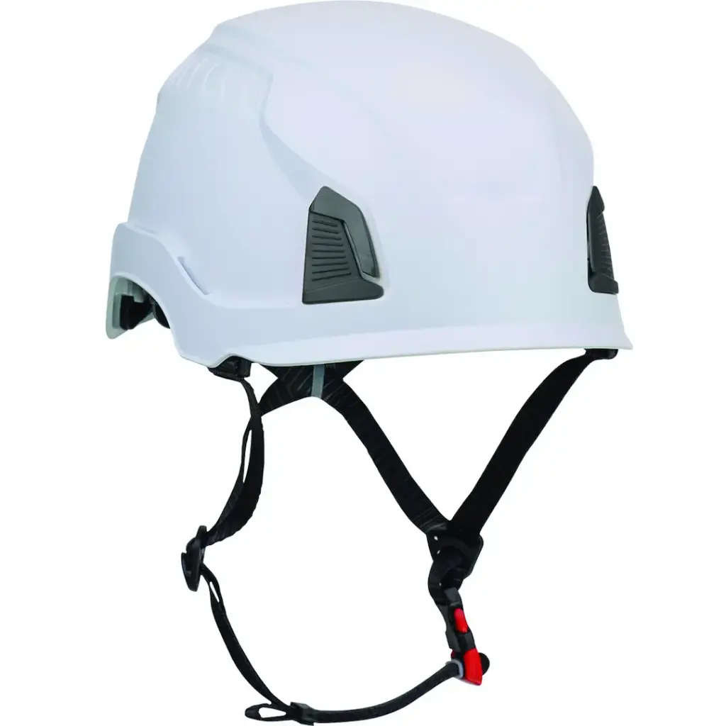 TRAVERSE, INDUSTRIAL CLIMBING HELMET WITH MIPS, ABS SHELL, Non-Vented, White - OS