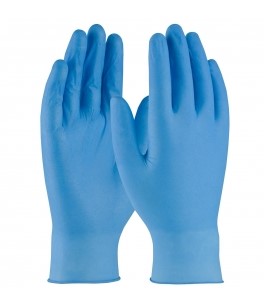AMBI-DEX AXLE DISPOSABLE NITRILE, 4 MIL BLUE, POWDER FREE, TEXTURE GRIP - Blue - L