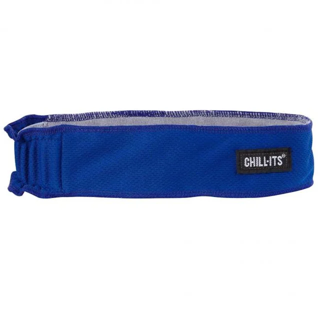 High-Performance Terry Cloth Sweatband - Blue  (6605)