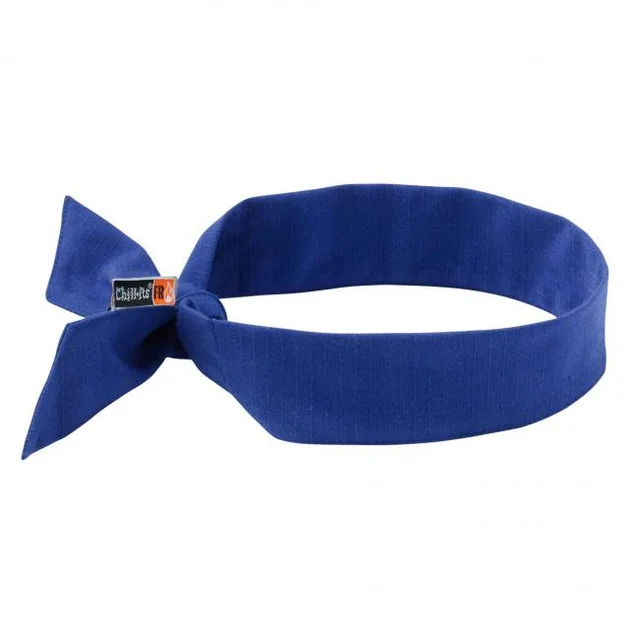FR Cooling Bandana Headband - Tie - Blue 