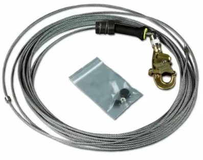 3900108 - 3M™ DBI-SALA® Sealed-Blok™ Self-Retracting Lifeline Cable Assembly
3900108, Galvanized Steel, 85 ft