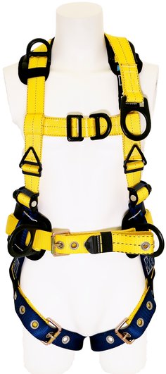 1100374 - 3M™ DBI-SALA® Delta™ Oil and Gas General Purpose Harness 1100374, Yellow, Medium