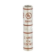 10003 - 3M™ Scotchlok™ Copper Standard Barrel Connector 10003, up to 35 kV,
2AWG, 25 EA/Case