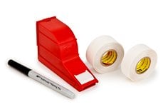 SWD - 3M™ ScotchCode™ Wire Marker Write-On Dispenser with Tape and Pen SWD,
0.75 in x 1.375 in, 10/Case