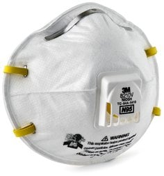 8210V - 3M™ Particulate Respirator 8210V, N95 80 EA/Case