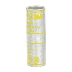 10009 - 3M™ Scotchlok™ Copper Standard Barrel Connector 10009, up to 35 kV, 250
kcmil, Yellow, 3/Case