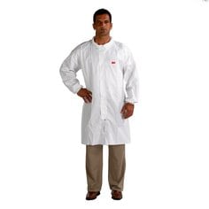 4440-XL - 3M™ Disposable Lab Coat with Zip 4440-XL White, 50 EA/Case