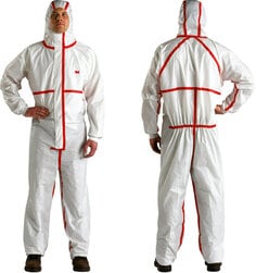 4565-BLK-L - 3M™ Disposable Chemical Protective Coverall 4565-BLK-L, 25 EA/Case
