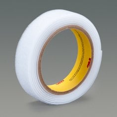 SJ3402 - 3M™ Hook Fastener SJ3402, White, 5/8 in x 50 yd, 18 Roll/Case