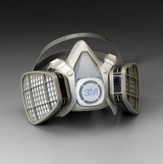 5101 - 3M™ Half Facepiece Disposable Respirator Assembly 5101, Organic Vapor,
Small 12 EA/Case