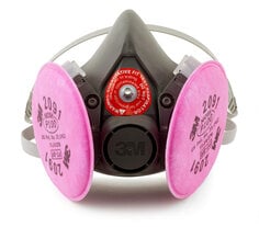 6300Q - 3M™ Probed Reusable Respirator Assembly 6300Q, Large 4 EA/Case
