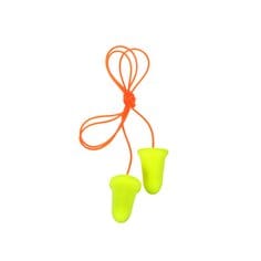 312-1260 - 3M™ E-A-Rsoft™ FX™ Earplugs 312-1260, Corded, Poly Bag, 200pr/bx  (10bx/cs)