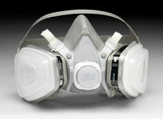 52P71 - 3M™ Half Facepiece Disposable Respirator Assembly 52P71, Organic
Vapor/P95 Respiratory Protection, Medium 12 EA/Case