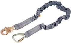 1244650 - 3M™ DBI-SALA® ShockWave™ Tie-Back Stretch Web Shock-Absorbing Lanyard 1244650, 6 ft